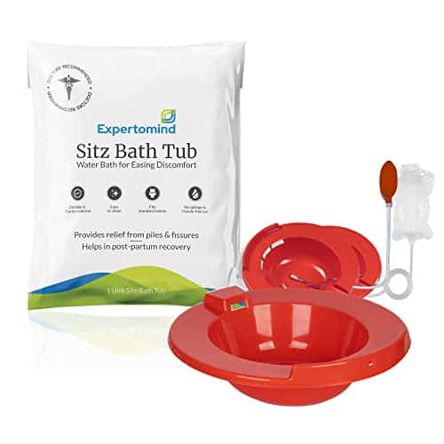 Sitz Bath Tub for Men & Women Recovery from Pain, Hemorrhoids & Postpartum Damini Shop